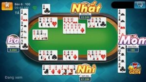 Phỏm là tựa game bài đổi thưởng cực hấp dẫn