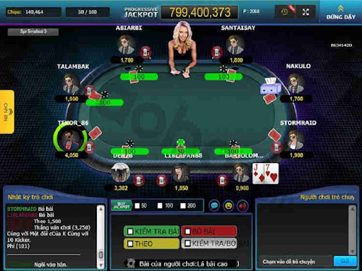 Game Poker trực tuyến là loại hình hấp dẫn được nhiều người yêu thích