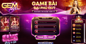 Gemwin - Cổng game đẳng cấp hàng đầu thị trường giải trí