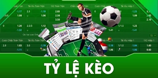 Tìm hiểu khái niệm tỷ lệ kèo trong bóng đá