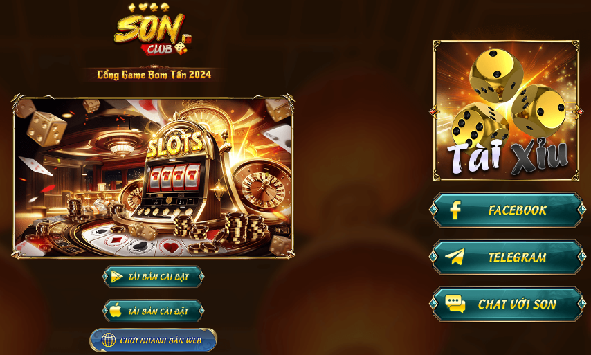 Son Club – Cổng game đổi thưởng từ ông lớn VNG